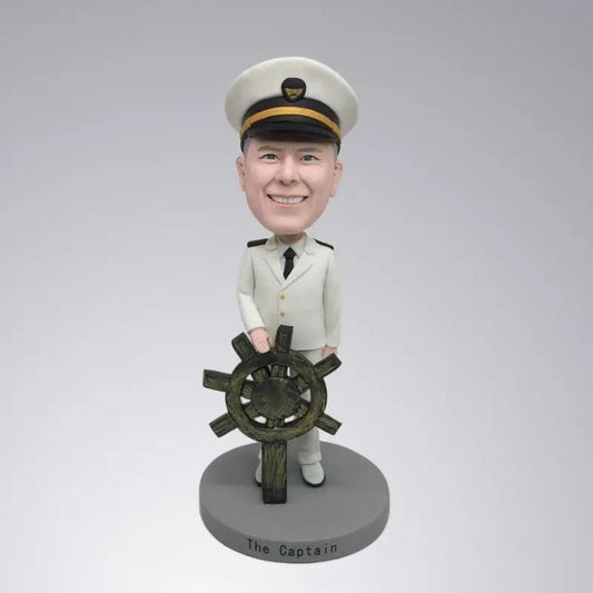 Custom Bobblehead Collectible figurine Doll Gift For Captain - Yoolea Bobblehead Gifts