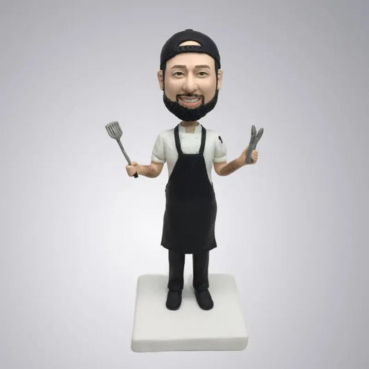 Custom Bobblehead Collectible figurine Doll Gift For Chef Master - Yoolea Bobblehead Gifts