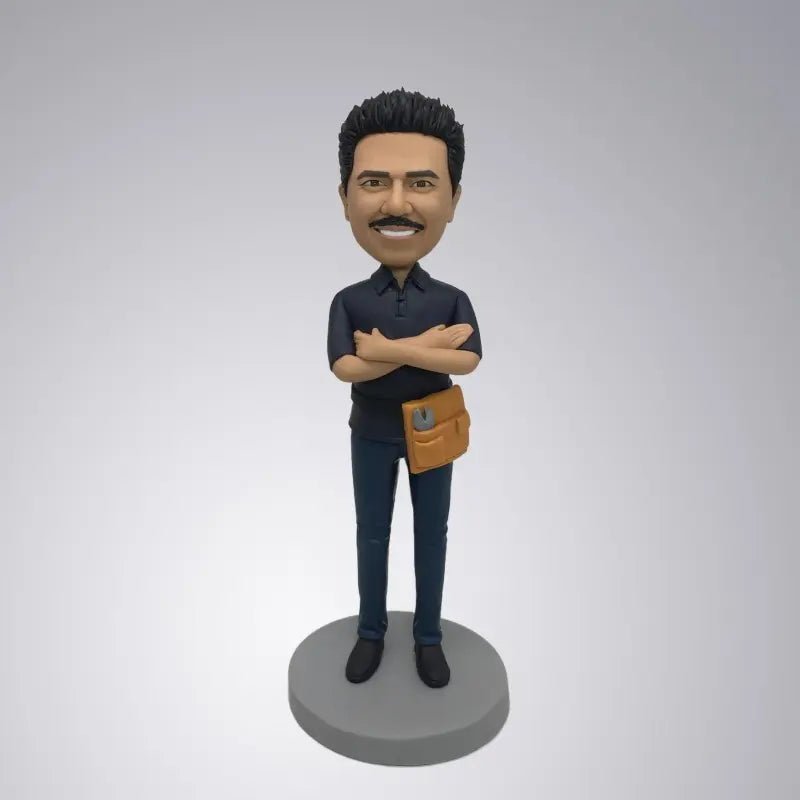 Custom Bobblehead Collectible figurine Doll Gift For Engineer - Yoolea Bobblehead Gifts