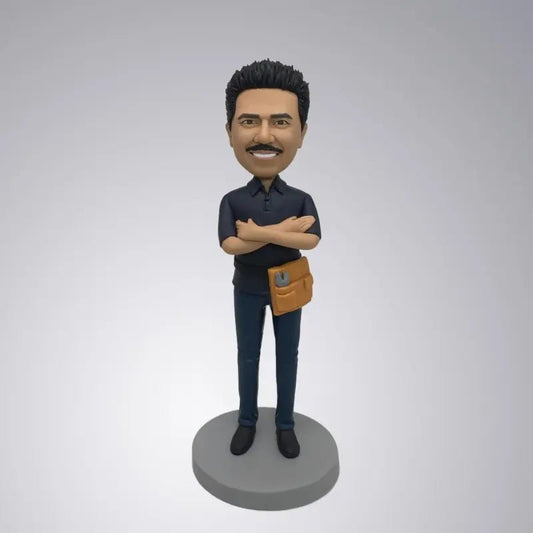 Custom Bobblehead Collectible figurine Doll Gift For Engineer - Yoolea Bobblehead Gifts