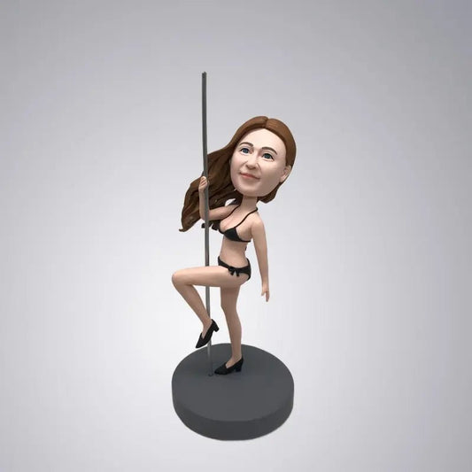 Custom Bobblehead Collectible figurine Doll Gift For Pole Dancer - Yoolea Bobblehead Gifts