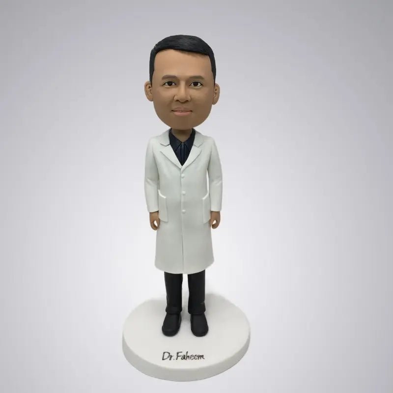 Custom Bobblehead collectible figurine Doll Gift For Your Doctor Family - Yoolea Bobblehead Gifts