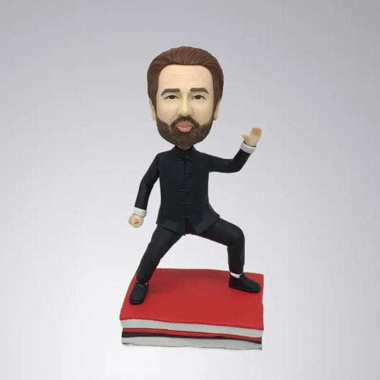 Custom Bobblehead Keepsakes Kungfu Figurines For Husband &Father - Yoolea Bobblehead Gifts