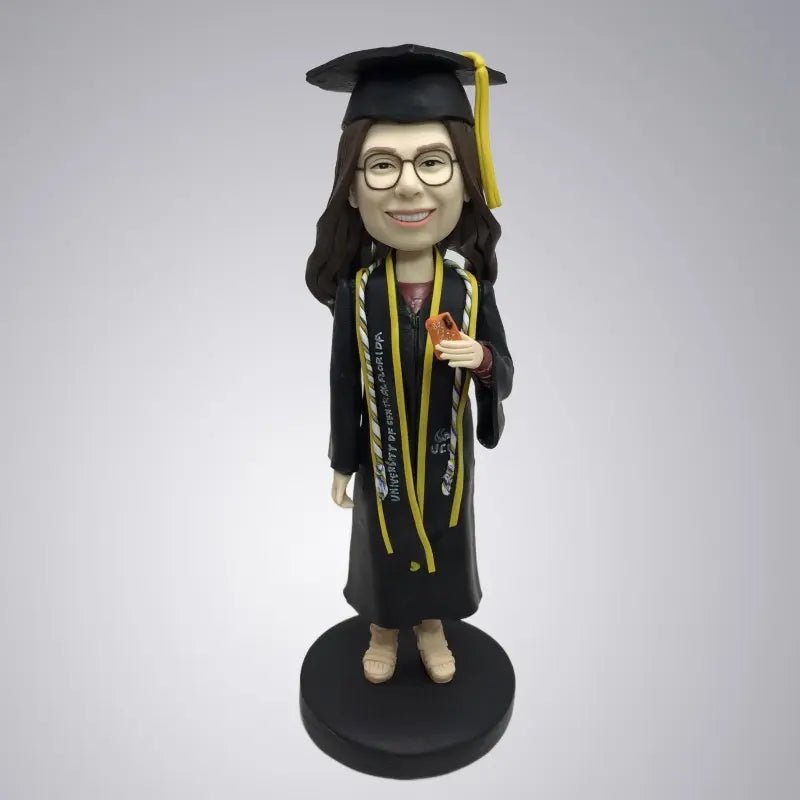 Fully Custom Bobblehead Creative figurine Doll MBA Graduate Gift - Yoolea Bobblehead Gifts