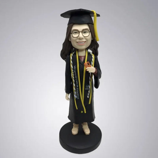 Fully Custom Bobblehead Creative figurine Doll MBA Graduate Gift - Yoolea Bobblehead Gifts