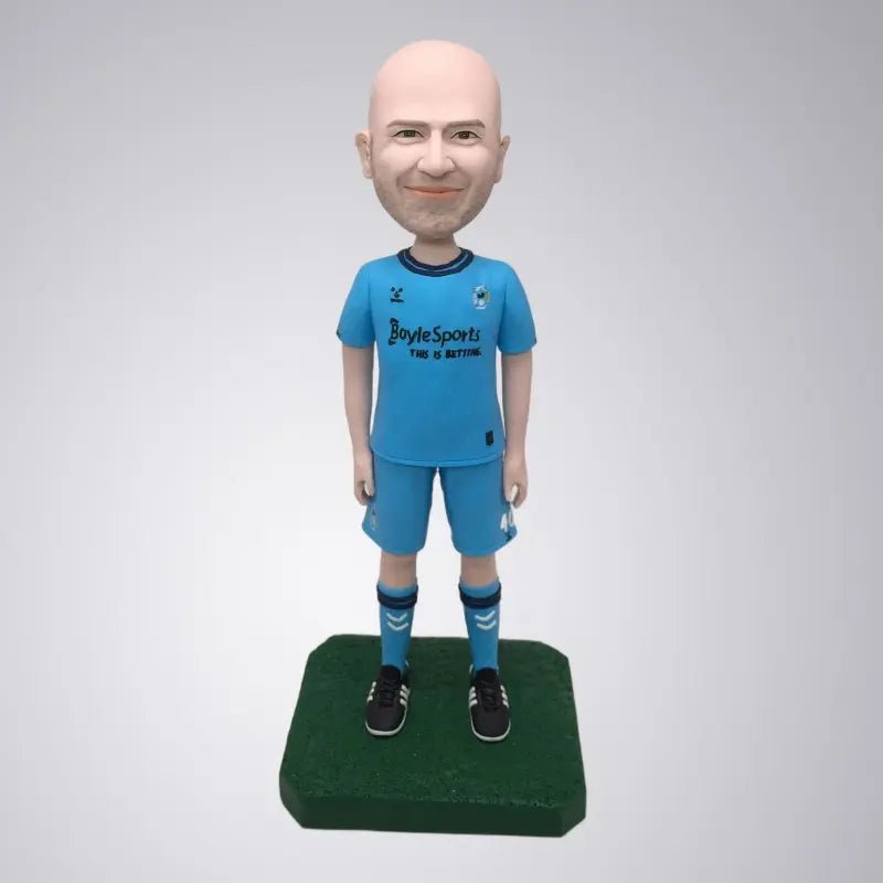 Fully Customized Single 1person Bobblehead Gift For Him - Soccer - Yoolea Bobblehead Gifts