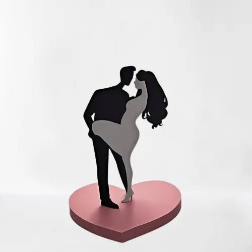 Fully Head to Toe couple bobblehead 2person - Yoolea Bobblehead Gifts