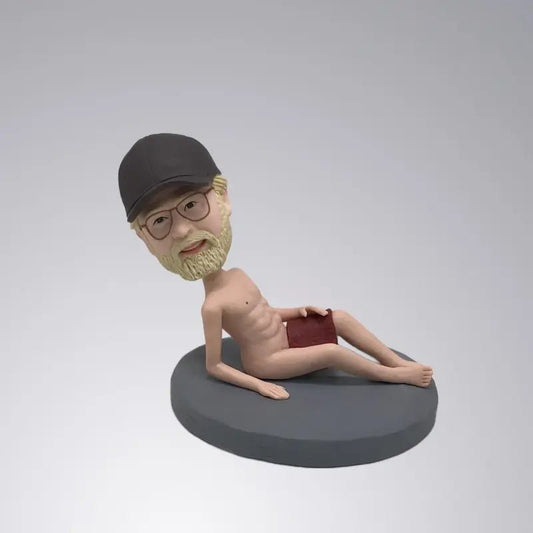 Handcrafted Naked Man Bobbleheads Made Just for You - Yoolea Bobblehead Gifts