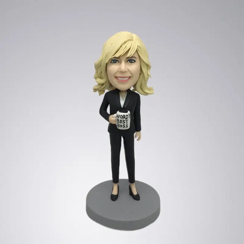 Make Your Own Bobble head Figure collectible figurine Doll For Best Ever Boss - Yoolea Bobblehead Gifts